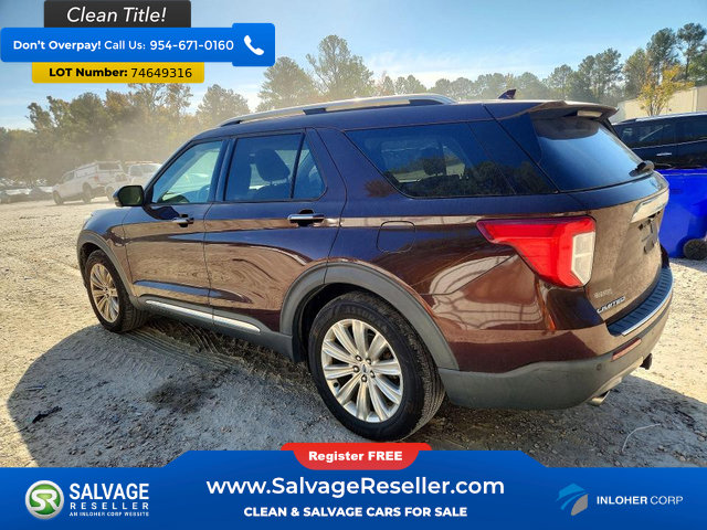 Used 2020 Ford Explorer Limited RWD image 3