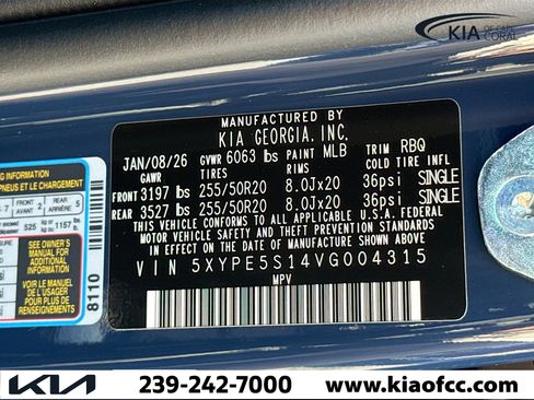 New 2027 Kia Telluride S image 44