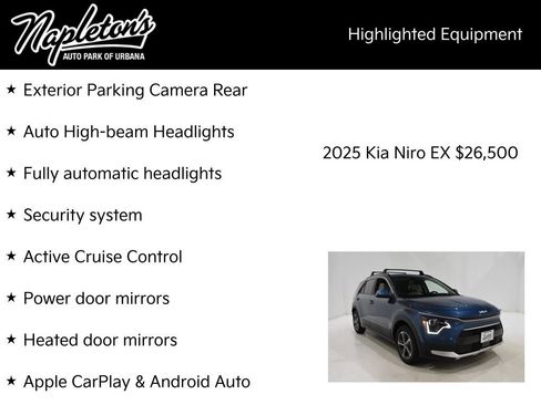 Certified 2025 Kia Niro EX FWD image 16