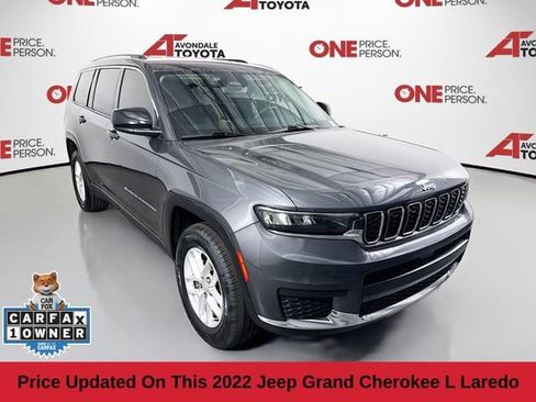 Used 2022 Jeep Grand Cherokee L Laredo w/ Luxury Tech Group I AWD/4WD image 1