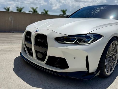 Used 2022 BMW M3 Competition w/ M Carbon Exterior Package RWD image 4