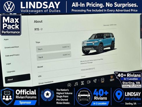 Used 2024 Rivian R1S Adventure AWD/4WD image 24