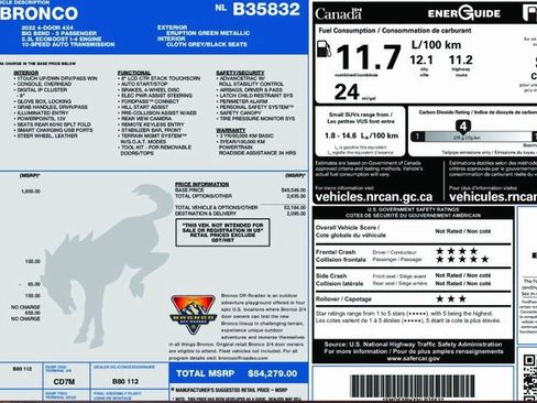 Used 2022 Ford Bronco Big Bend image 2