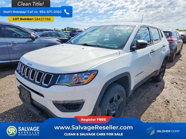 Used 2018 Jeep Compass Sport AWD/4WD image 1