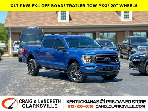 Used 2022 Ford F150 XLT w/ Equipment Group 302A High AWD/4WD image 1