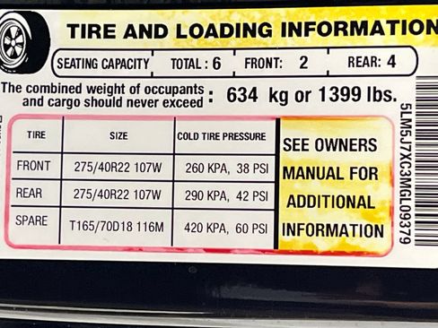 Used 2021 Lincoln Aviator Reserve w/ Equipment Group 208A AWD/4WD image 84