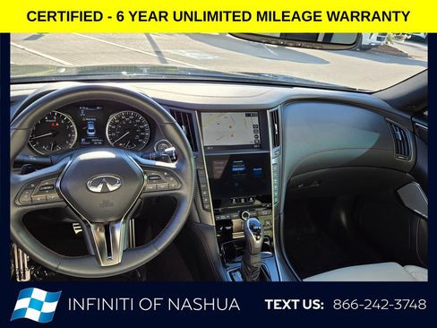 Certified 2023 INFINITI Q50 Red Sport 400 AWD/4WD image 10