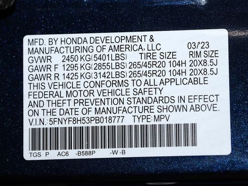 Used 2023 Honda Passport EX-L image 40