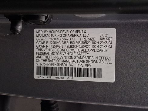 Used 2022 Honda Pilot Touring image 30