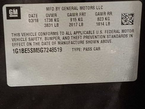 Used 2016 Chevrolet Cruze LT image 26