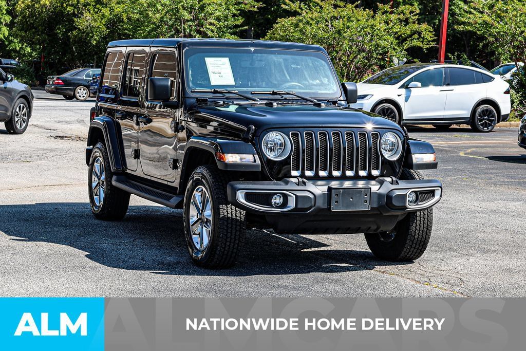 Used 2023 Jeep Wrangler Unlimited Sahara w/ Cold Weather Group AWD/4WD image 4