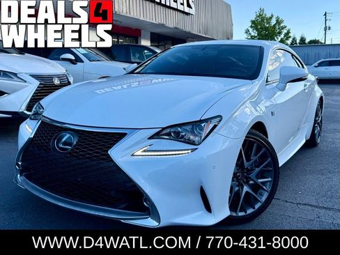 Used 2015 Lexus RC 350 w/ F Sport w/Summer Tires RWD image 1