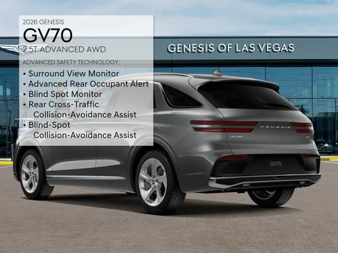 Certified 2026 Genesis GV70 2.5T Advanced AWD/4WD image 7