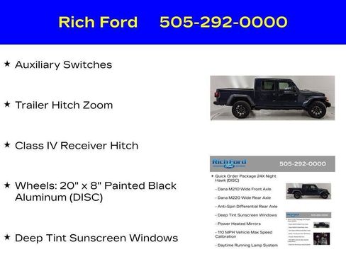 Used 2025 Jeep Gladiator Sport AWD/4WD image 75