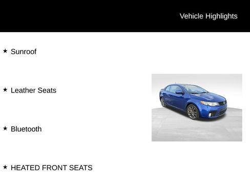 Used 2013 Kia Forte Koup SX w/ Leather Pkg image 6