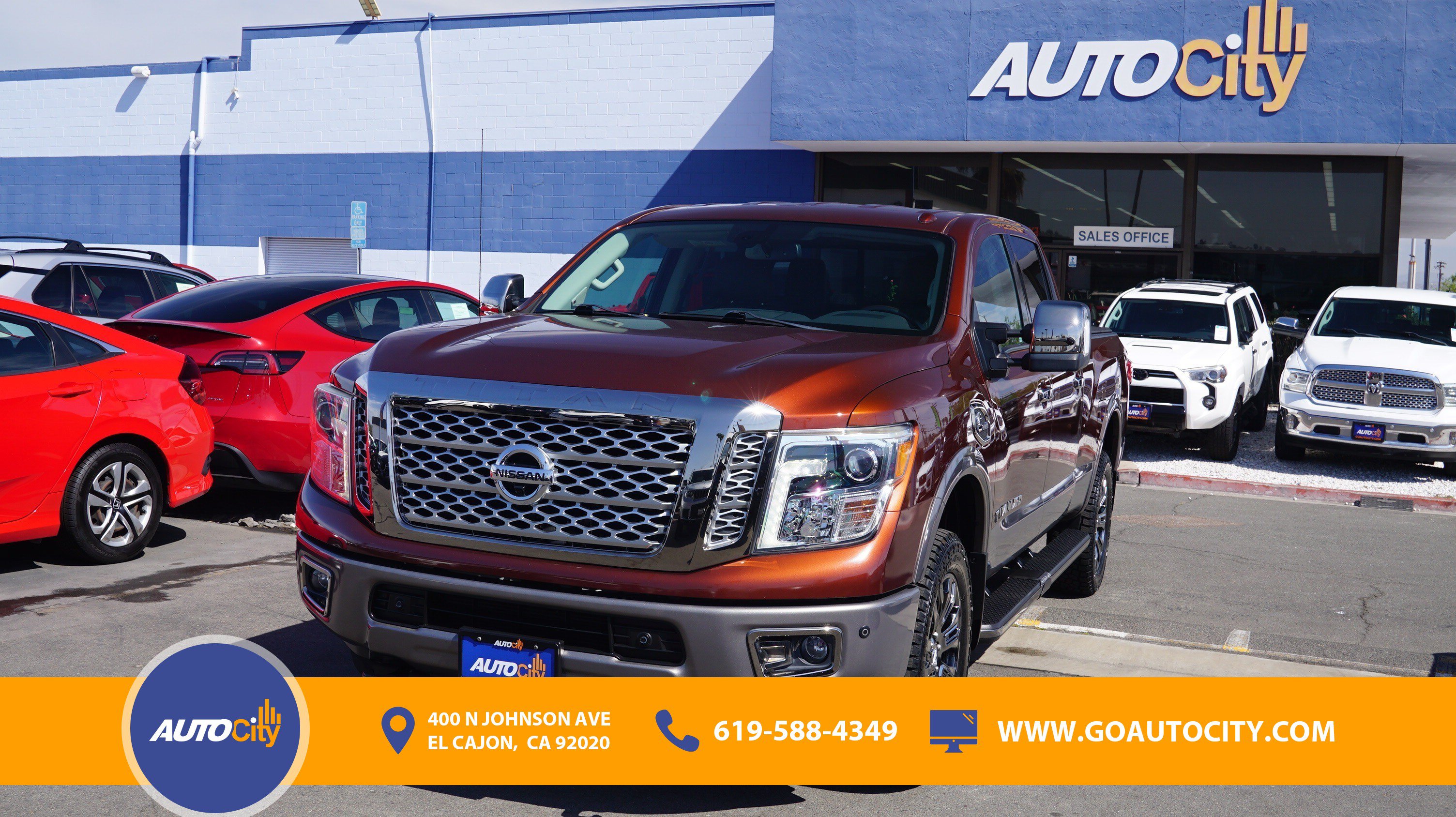 Used 2018 Nissan Titan Platinum Reserve w/ Platinum Utility Package AWD/4WD image 1