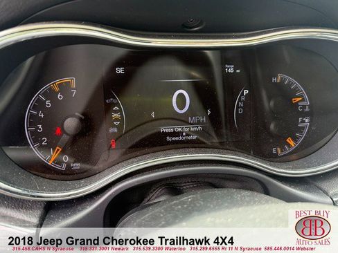 Used 2018 Jeep Grand Cherokee Trailhawk image 31