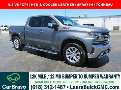 Certified 2021 Chevrolet Silverado 1500 LTZ AWD/4WD image 1