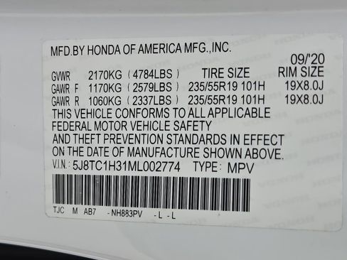 Used 2021 Acura RDX FWD image 32