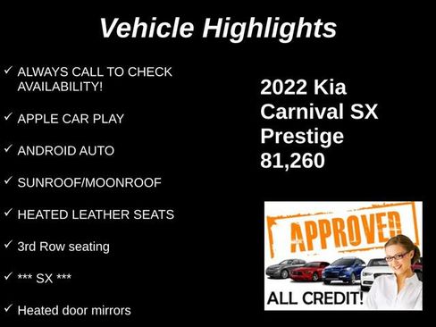 Used 2022 Kia Carnival SX Prestige FWD image 9