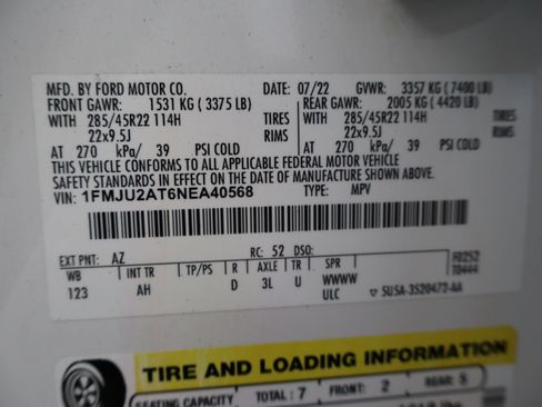 Used 2022 Ford Expedition Limited AWD/4WD image 33