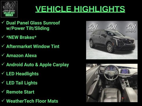 Used 2019 Cadillac XT4 Sport w/ Cold Weather Package FWD image 3