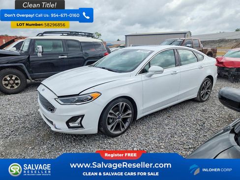 Used 2020 Ford Fusion Titanium FWD image 1