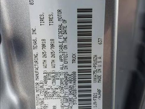 New 2026 Toyota Tundra SR5 AWD/4WD image 17