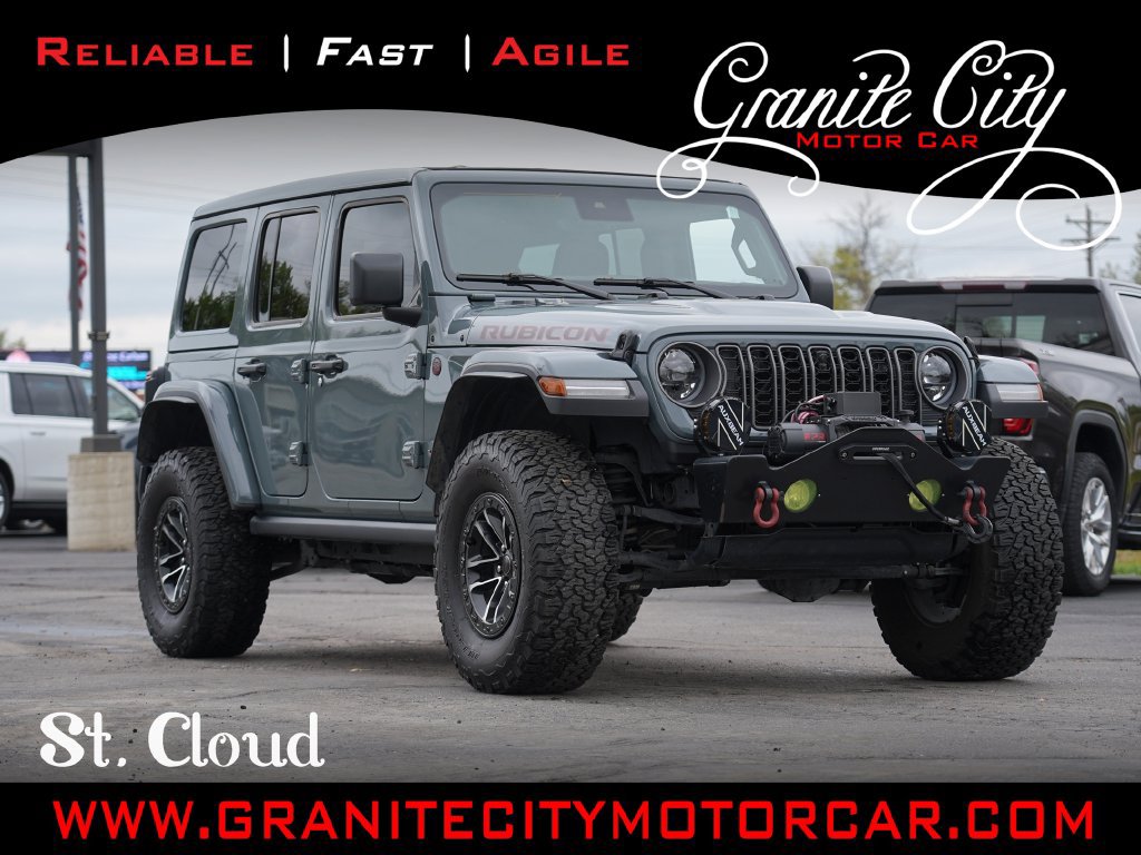 Used 2025 Jeep Wrangler Unlimited Rubicon AWD/4WD image 1