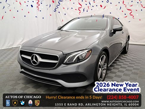 Used 2018 Mercedes-Benz E 400 Coupe w/ Premium 1 Package image 1