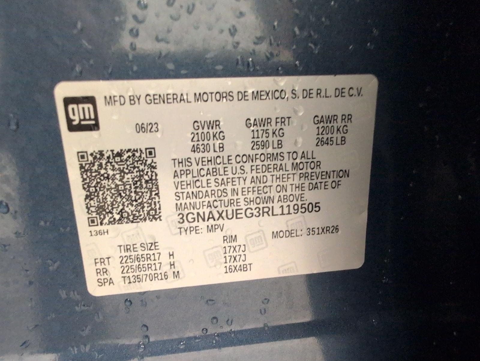 Certified 2024 Chevrolet Equinox LT AWD/4WD image 27