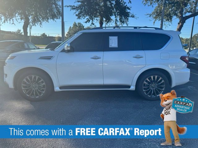 Used 2023 Nissan Armada Platinum w/ Captain's Chairs Package AWD/4WD image 2