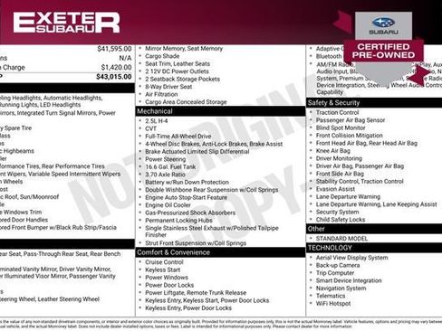 Certified 2025 Subaru Forester Touring image 1