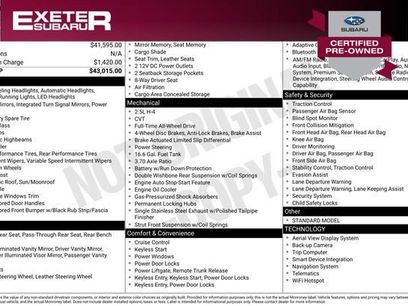 Certified 2025 Subaru Forester Touring