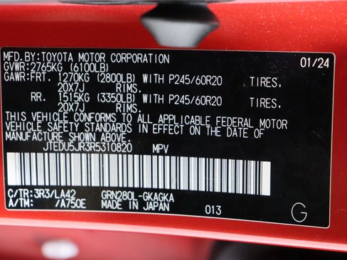 Certified 2024 Toyota 4Runner Limited image 45