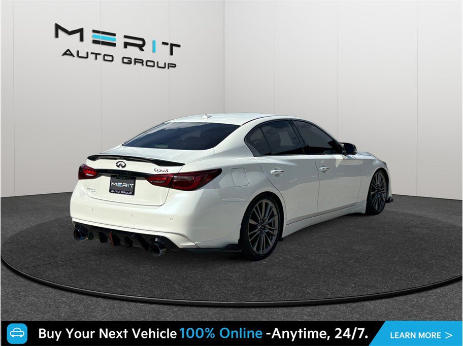 Used 2021 INFINITI Q50 Red Sport 400 RWD image 9