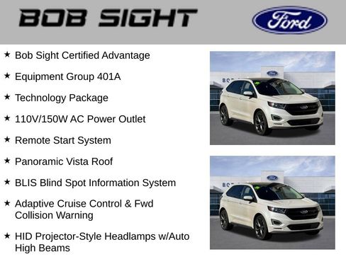 Used 2018 Ford Edge Sport w/ Equipment Group 401A AWD/4WD image 3