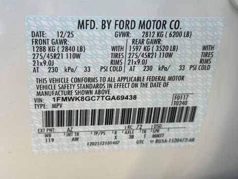 New 2026 Ford Explorer ST w/ Sun And Sound Package AWD/4WD image 23