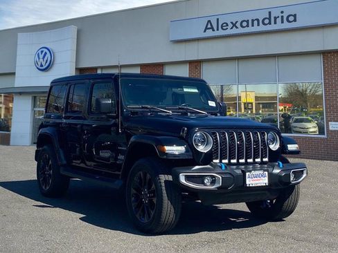 Used 2023 Jeep Wrangler Sahara 4xe w/ Cold Weather Group image 1