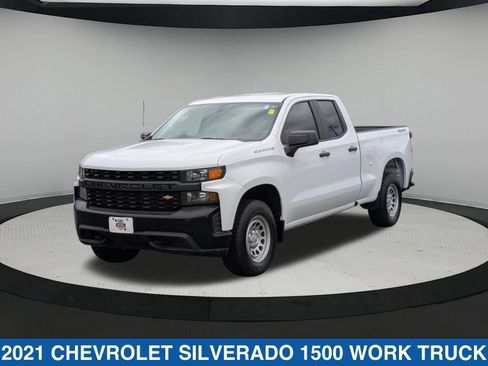 Used 2021 Chevrolet Silverado 1500 W/T w/ WT Fleet Convenience Package AWD/4WD image 8