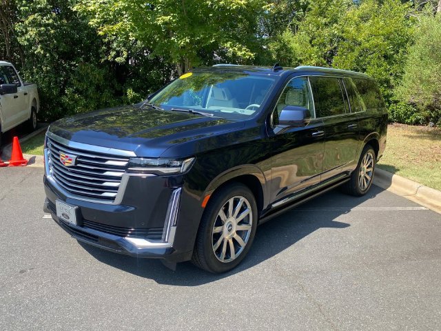 Used 2021 Cadillac Escalade ESV Premium Luxury Platinum AWD/4WD image 3