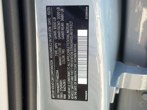 New 2026 Volvo XC90 T8 Ultra w/ Protection Package Premier image 35