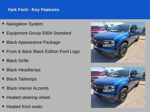 Used 2024 Ford Maverick Lariat w/ Black Appearance Package FWD image 4