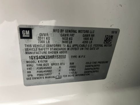 Used 2017 Cadillac Escalade Platinum image 87