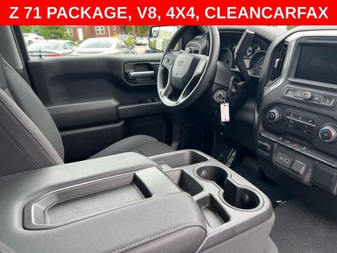 Used 2021 Chevrolet Silverado 1500 Custom Trail Boss w/ LPO, Dark Essentials Package AWD/4WD image 27