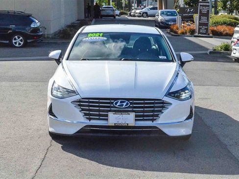Used 2021 Hyundai Sonata Blue image 2