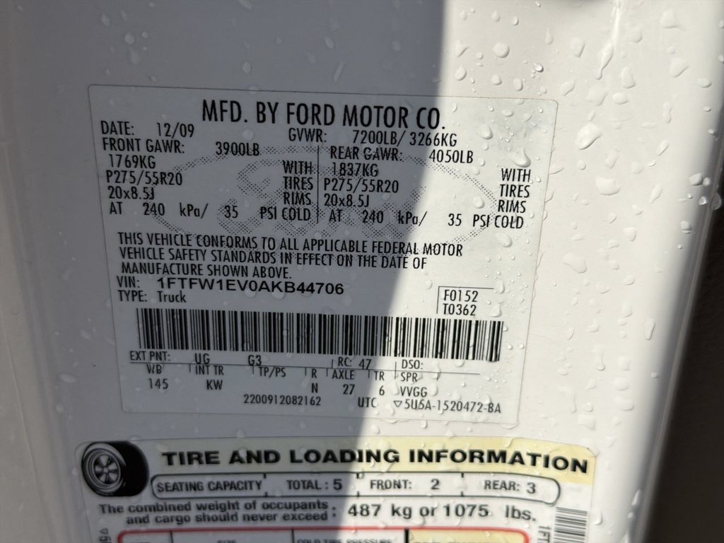 Used 2010 Ford F150 4x4 SuperCrew image 35