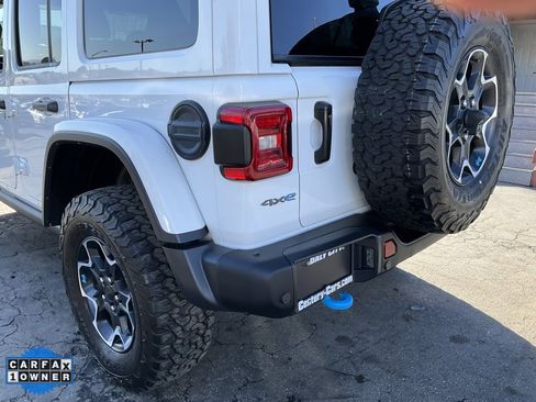 Used 2023 Jeep Wrangler Unlimited Rubicon 4xe w/ Steel Bumper Group image 79