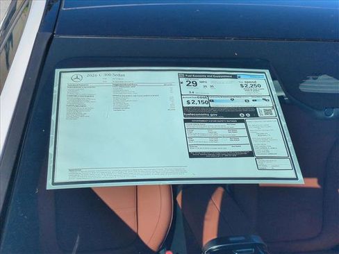 New 2026 Mercedes-Benz C 300 Sedan image 17