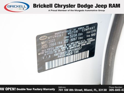 Used 2023 Genesis G80 2.5T AWD/4WD image 35